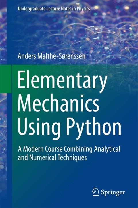 Cover image for book Elementary Mechanics Using Python