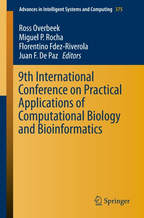 Cover image for book 9th International Conference on Practical Applications of Computational Biology and Bioinformatics