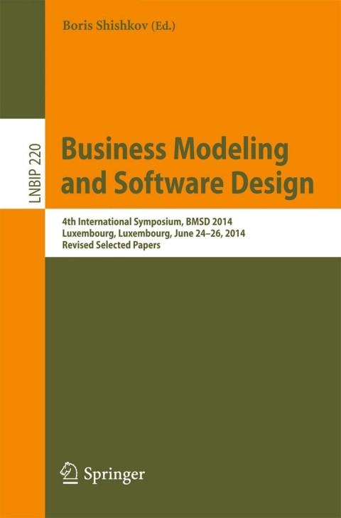 Cover image for book Business Modeling and Software Design