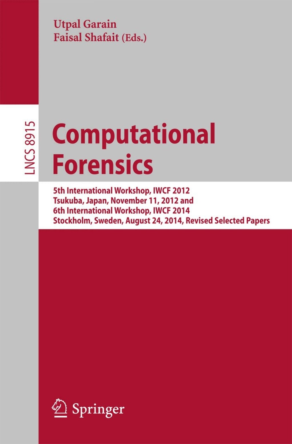 Computational Forensics (eBook)