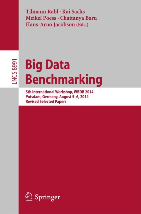 Cover image for book Big Data Benchmarking