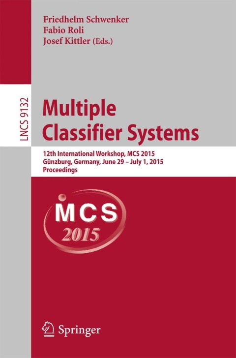 Cover image for book Multiple Classifier Systems