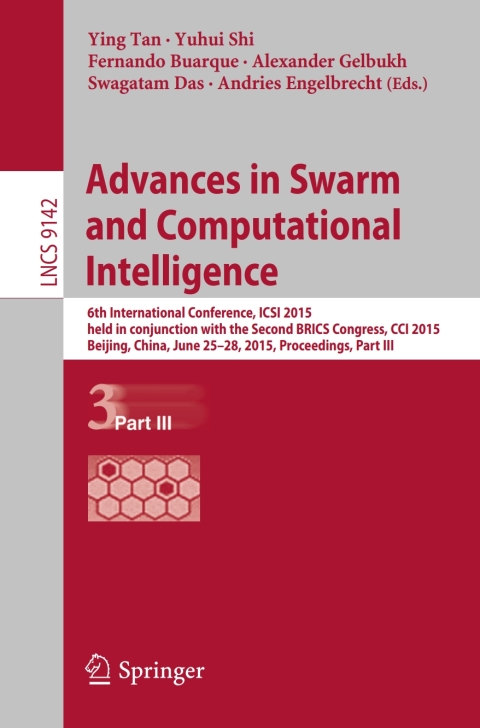 Cover image for book Advances in Swarm and Computational Intelligence