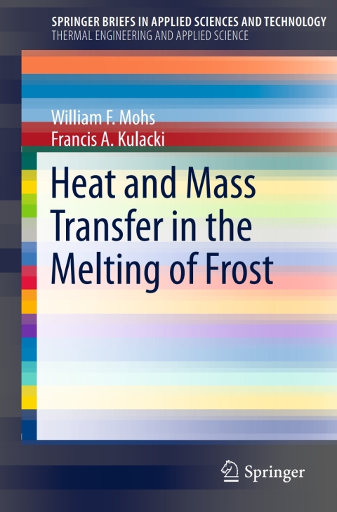 Cover image for book Heat and Mass Transfer in the Melting of Frost