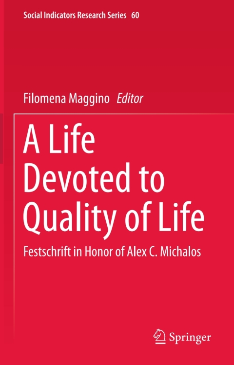 Cover image for book A Life Devoted to Quality of Life