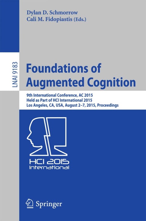Cover image for book Foundations of Augmented Cognition