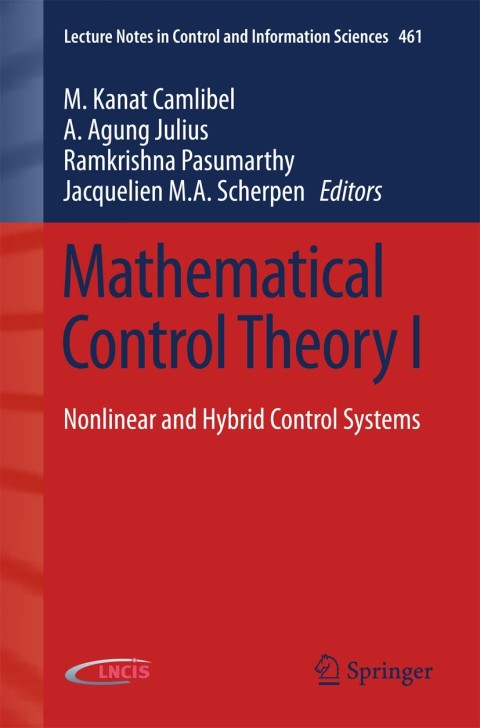 Cover image for book Mathematical Control Theory I