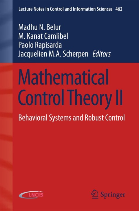 Cover image for book Mathematical Control Theory II