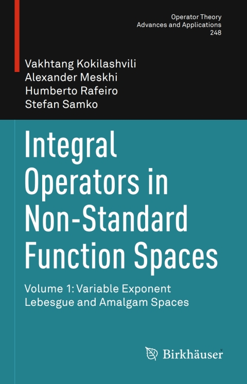 Cover image for book Integral Operators in Non-Standard Function Spaces