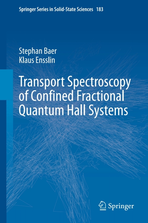 Cover image for book Transport Spectroscopy of Confined Fractional Quantum Hall Systems