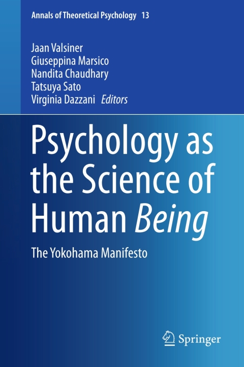 Cover image for book Psychology as the Science of Human Being