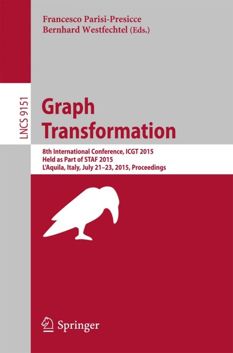 Cover image for book Graph Transformation