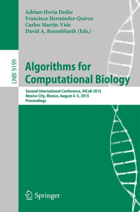Cover image for book Algorithms for Computational Biology