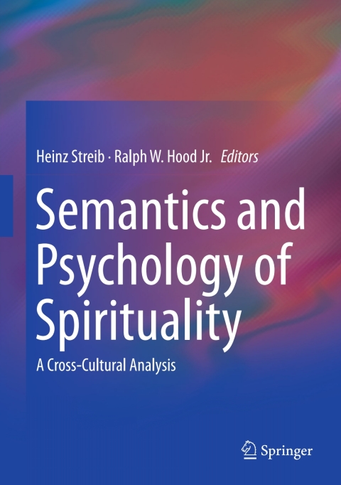 Cover image for book Semantics and Psychology of Spirituality