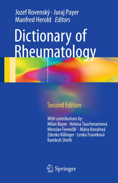 Cover image for book Dictionary of Rheumatology