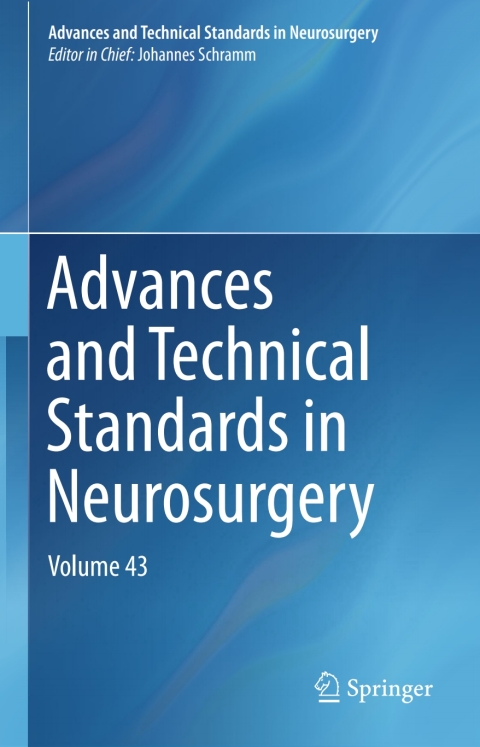 Cover image for book Advances and Technical Standards in Neurosurgery