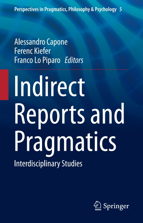 Cover image for book Indirect Reports and Pragmatics