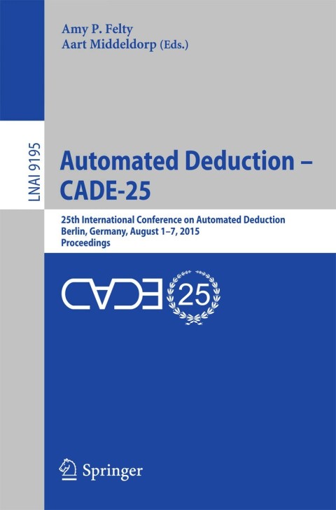 Cover image for book Automated Deduction - CADE-25