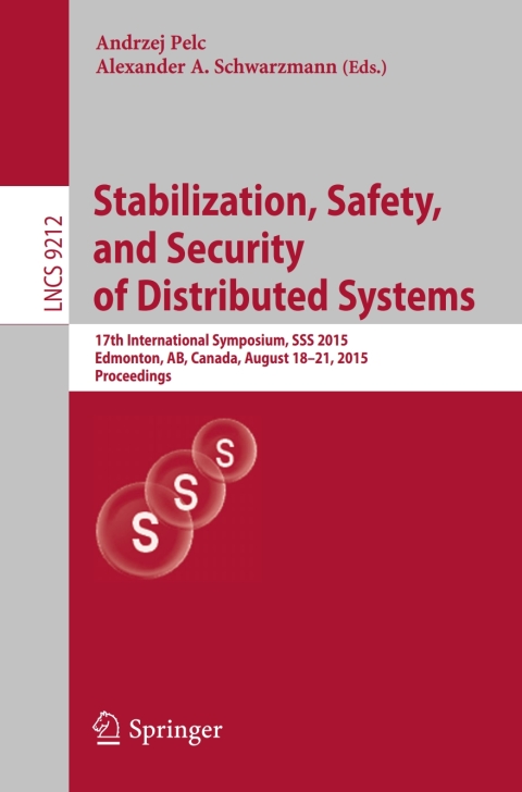 Cover image for book Stabilization, Safety, and Security of Distributed Systems