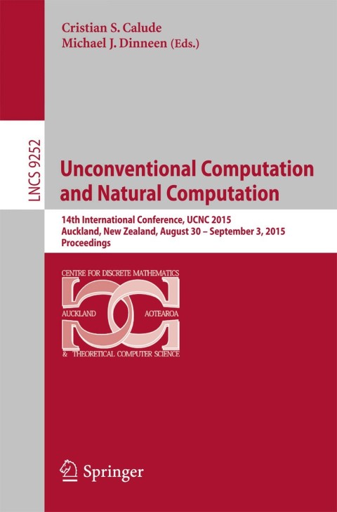 Cover image for book Unconventional Computation and Natural Computation