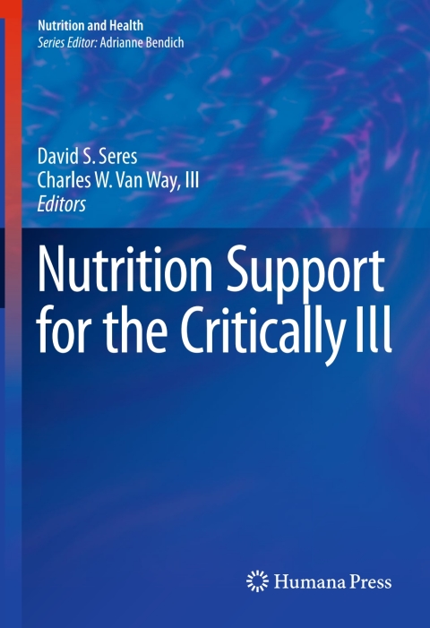 Cover image for book Nutrition Support for the Critically Ill