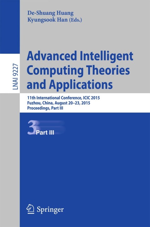 Cover image for book Advanced Intelligent Computing Theories and Applications