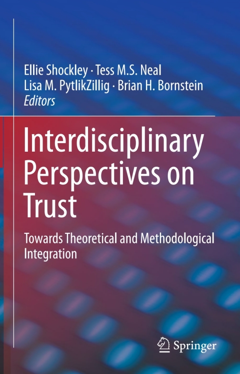 Cover image for book Interdisciplinary Perspectives on Trust