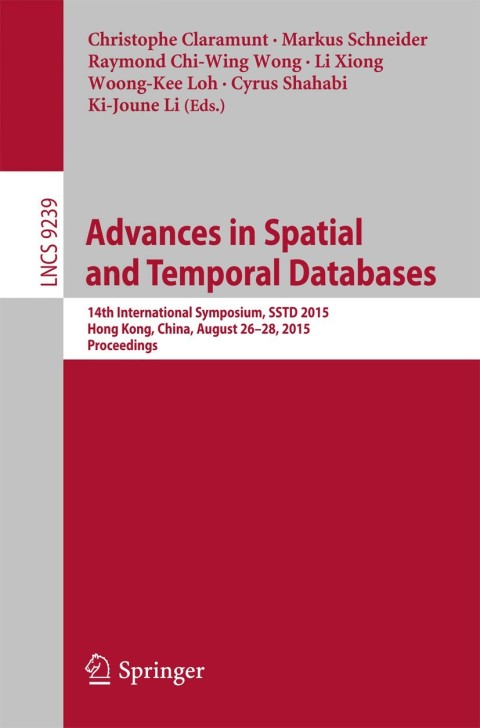 Cover image for book Advances in Spatial and Temporal Databases