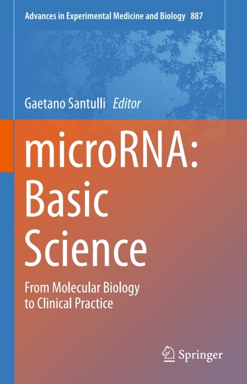 Cover image for book microRNA: Basic Science