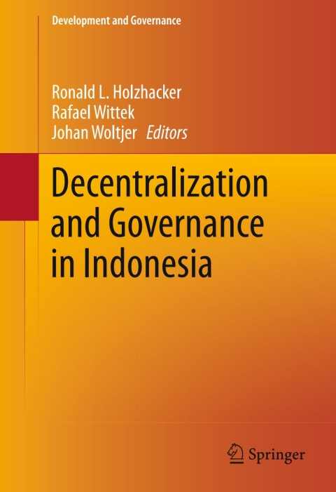 Cover image for book Decentralization and Governance in Indonesia
