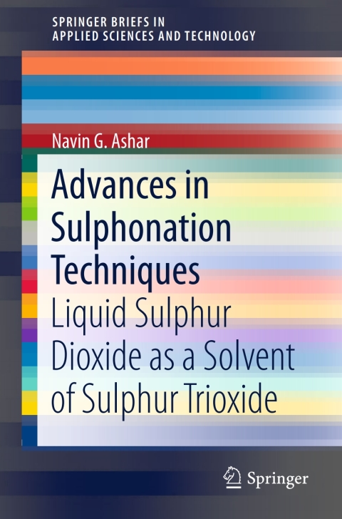 Cover image for book Advances in Sulphonation Techniques