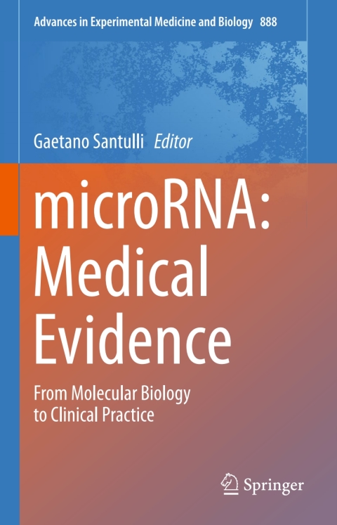 Cover image for book microRNA: Medical Evidence