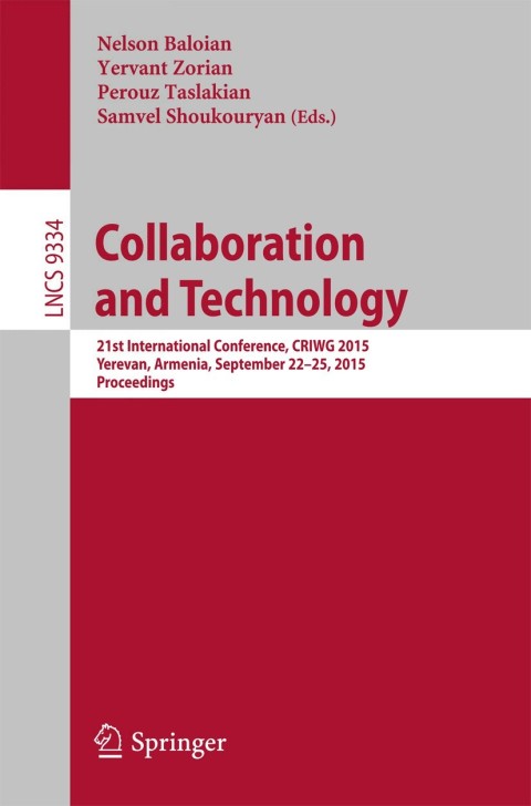 Cover image for book Collaboration and Technology