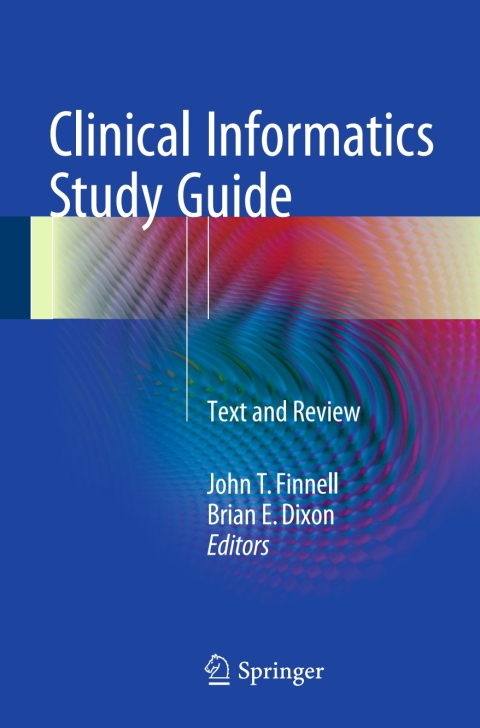 Cover image for book Clinical Informatics Study Guide