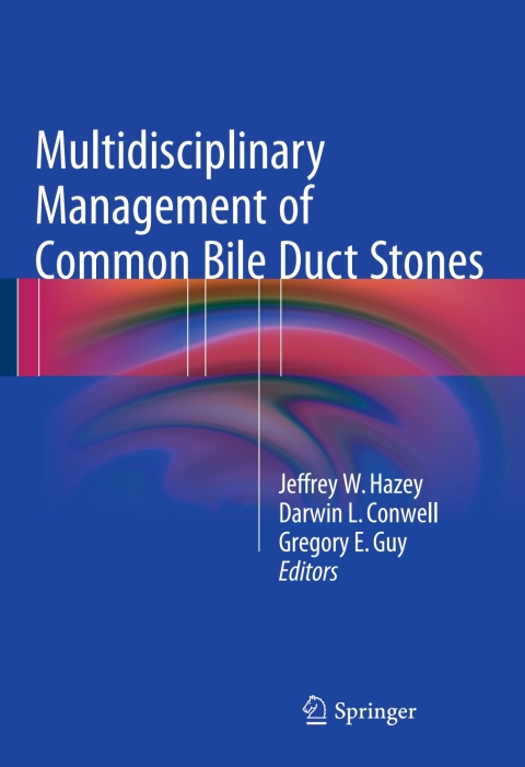 Cover image for book Multidisciplinary Management of Common Bile Duct Stones