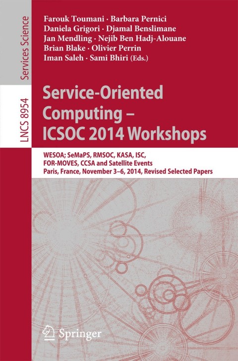 Cover image for book Service-Oriented Computing - ICSOC 2014 Workshops
