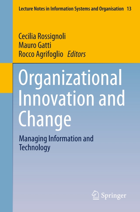 Cover image for book Organizational Innovation and Change