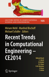 Cover image: Recent Trends in Computational Engineering - CE2014 9783319229966