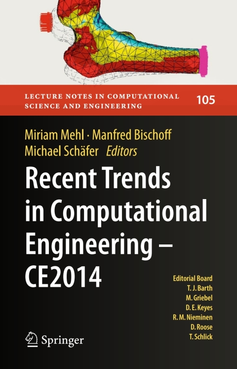 Cover image for book Recent Trends in Computational Engineering - CE2014