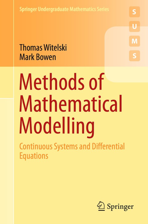Cover image for book Methods of Mathematical Modelling