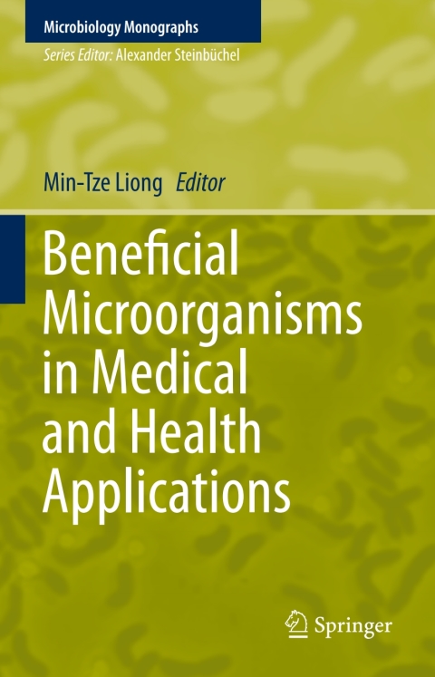 Cover image for book Beneficial Microorganisms in Medical and Health Applications