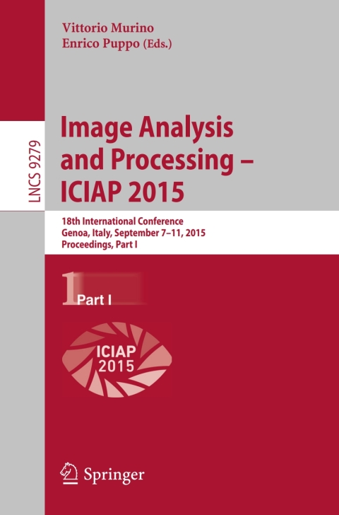 Cover image for book Image Analysis and Processing — ICIAP 2015