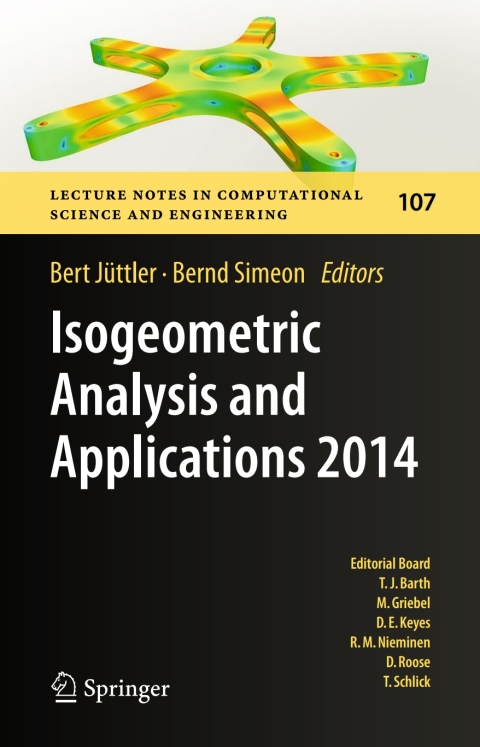 Cover image for book Isogeometric Analysis and Applications 2014