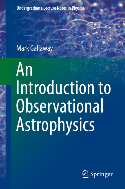 Cover image for book An Introduction to Observational Astrophysics