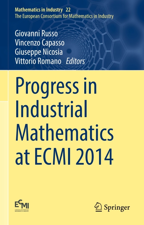 Cover image for book Progress in Industrial Mathematics at ECMI 2014