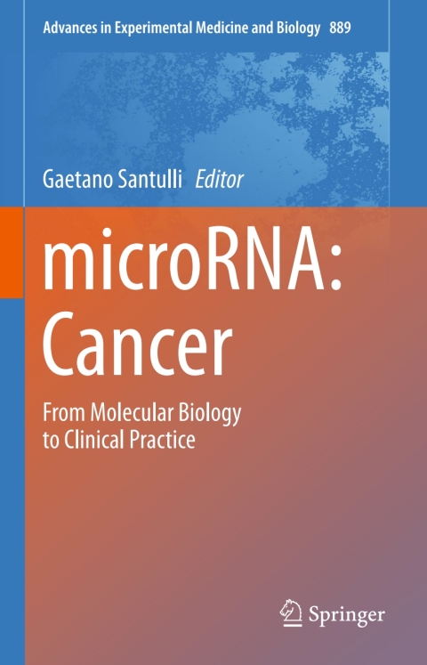 Cover image for book microRNA: Cancer