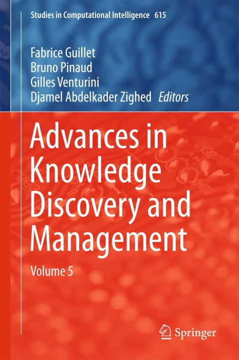 Cover image for book Advances in Knowledge Discovery and Management