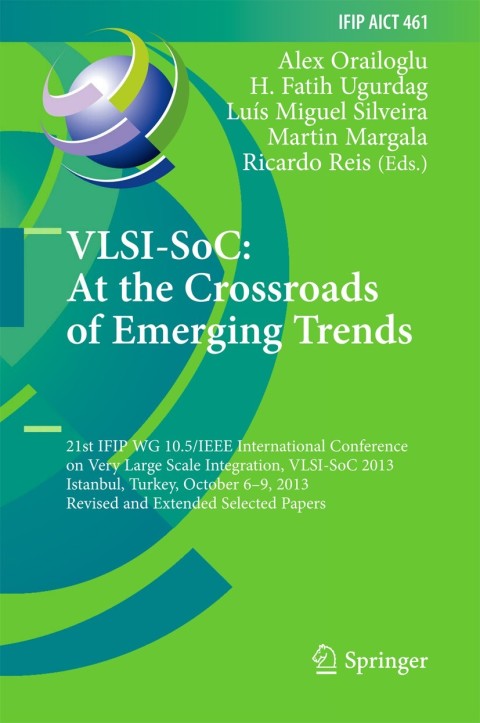 Cover image for book VLSI-SoC: At the Crossroads of Emerging Trends
