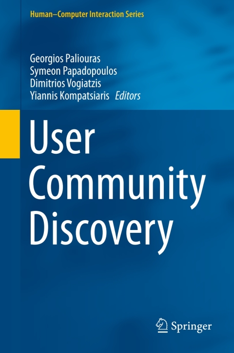 Cover image for book User Community Discovery