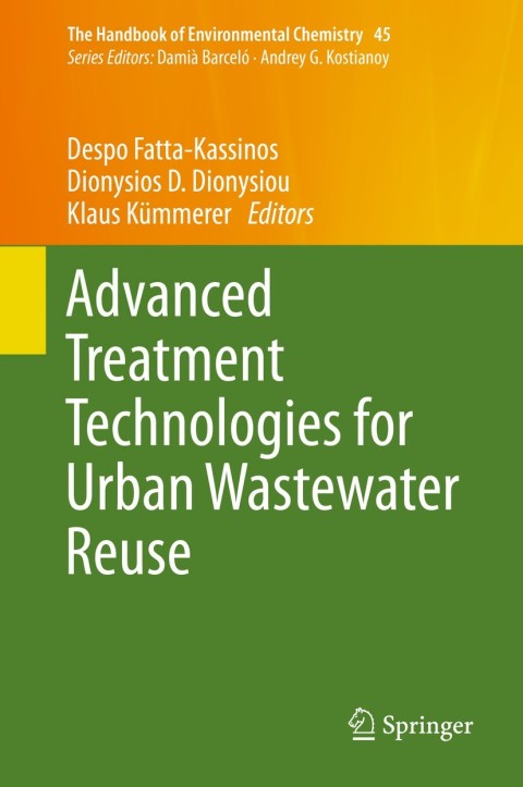 Cover image for book Advanced Treatment Technologies for Urban Wastewater Reuse